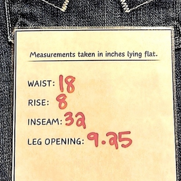 7 For All Mankind A-Pocket Flare Jeans Size 32 Dark Wash Denim - Picture 9 of 16